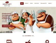 Tablet Screenshot of meatnet.pl